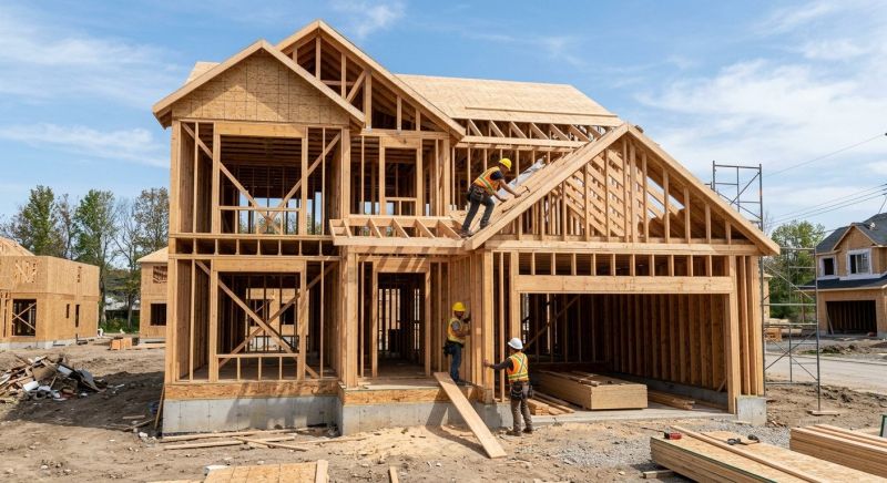Construction Framing in Conroe, TX